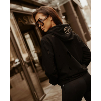 BLUZA BURNED WOMEN BLACK