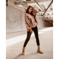 BLUZA FANCY BROWN