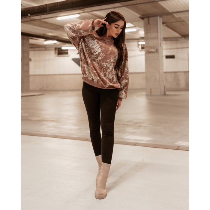 BLUZA FANCY BROWN