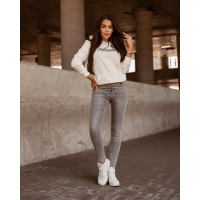 BLUZA JETS WOMAN ECRU