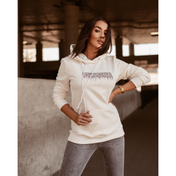 BLUZA JETS WOMAN ECRU
