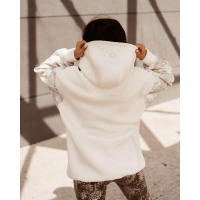BLUZA WILD SNAKE ECRU-SILVER