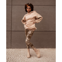 BLUZA WILD SNAKE BEŻ-GOLD