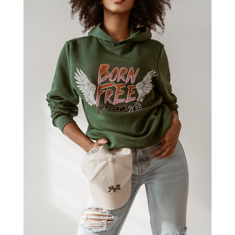 BLUZA WINGS OF WOMAN KHAKI