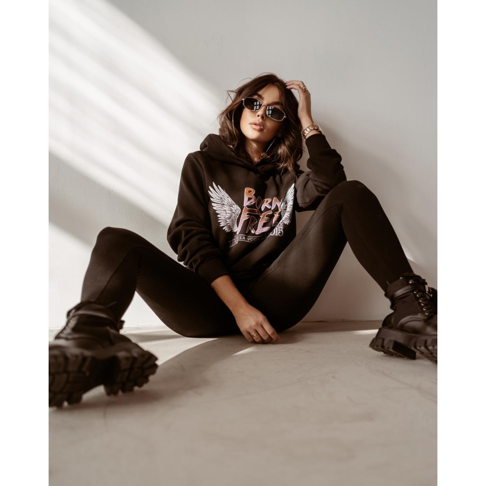 BLUZA WINGS OF WOMAN BLACK