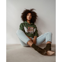 BLUZA WINGS OF WOMAN KHAKI