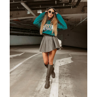BLUZA WINGS OF WOMAN BUTELKOWA ZIELEŃ