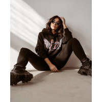 BLUZA WINGS OF WOMAN BLACK