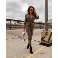 KOMBINEZON BLACK NIGHT KHAKI