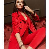 KOMPLET GARNITUR CHIC RED
