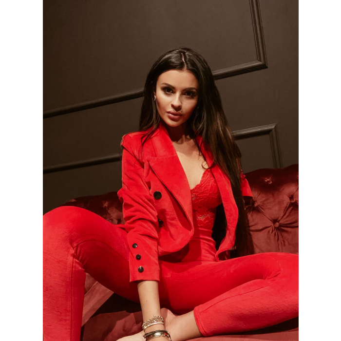 KOMPLET GARNITUR CHIC RED