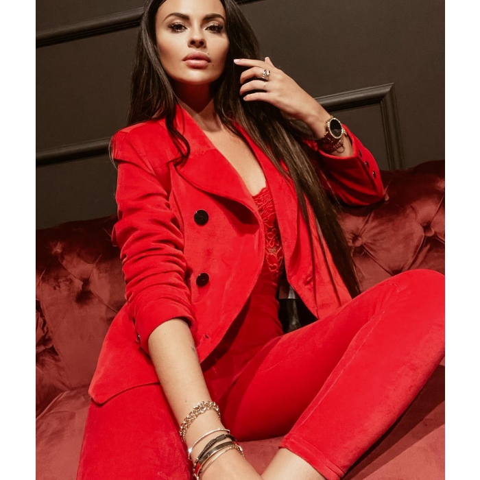 KOMPLET GARNITUR CHIC RED