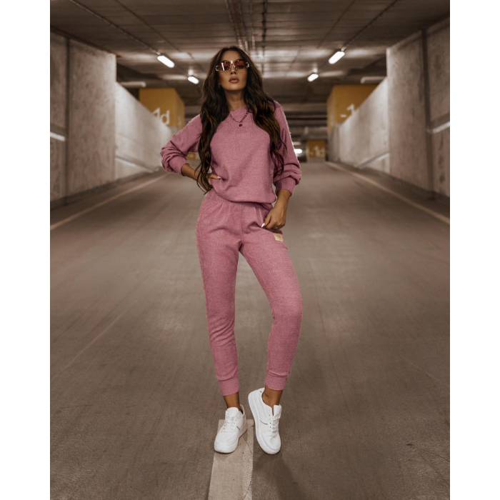 KOMPLET DRES BLACK SILVER PINK