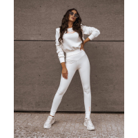KOMPLET DRES COUPLE SET WOMAN ECRY