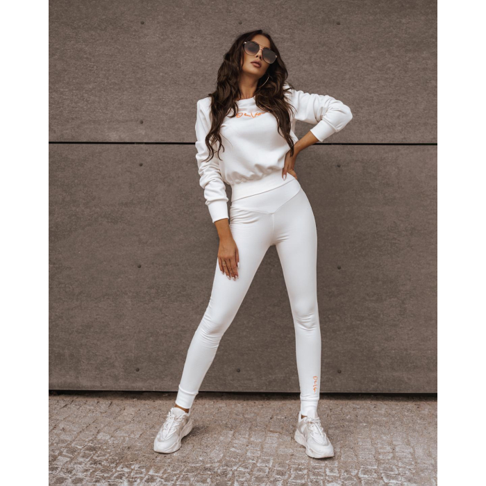 KOMPLET DRES COUPLE SET WOMAN ECRY