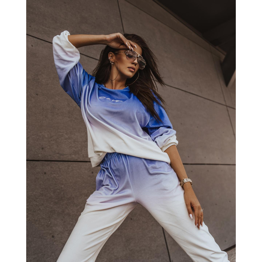 KOMPLET DRES OMBRE LUXURY WHITE-CHABER