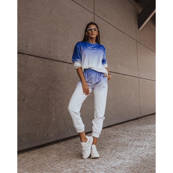 KOMPLET DRES OMBRE LUXURY WHITE-CHABER