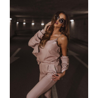 KOMPLET LUXURY AUTUMN BEŻ
