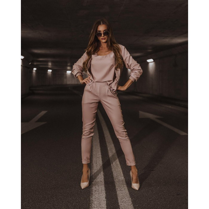 KOMPLET LUXURY AUTUMN BEŻ