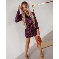 KOMPLET SWEET SATIN FIOLET