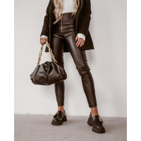 SPODNIE NICE ZIPPERS BLACK