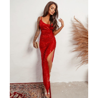 SUKIENKA NIGHT BLING RED