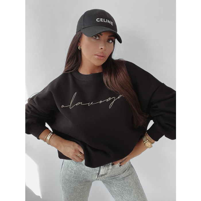 BLUZA BAWEŁNIANA ELEN BLACK