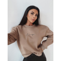 BLUZA MY COMFORT DARK BEŻ