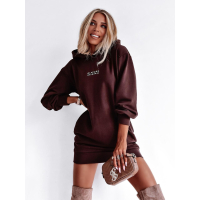 BLUZA SUKIENKA CUTE & SOFT BROWN