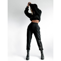 KOMPLET DRES BLACK BLING BLACK