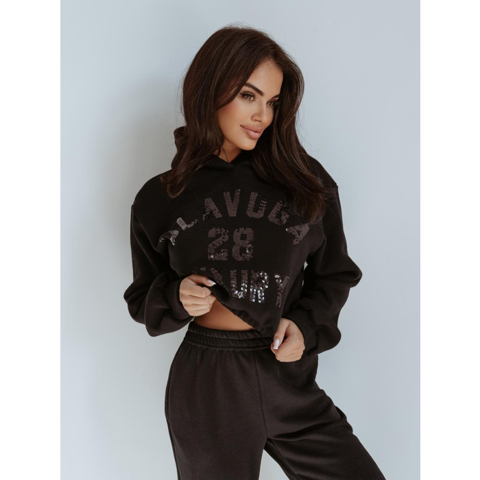 KOMPLET DRES BLACK BLING BLACK