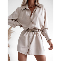 KOSZULA LONG SHIRT BEŻ