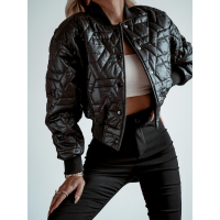 KURTKA BOMBERKA FANCY WARM BLACK
