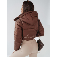 KURTKA BOMBERKA I'M FASHION BROWN