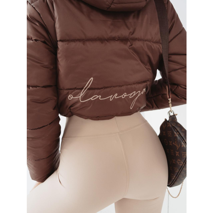 KURTKA BOMBERKA I'M FASHION BROWN
