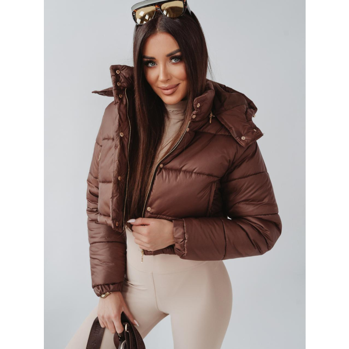 KURTKA BOMBERKA I'M FASHION BROWN
