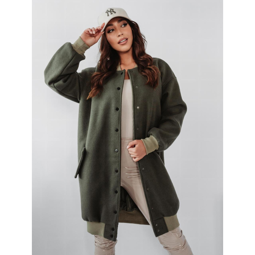 PŁASZCZ BOMBERKA BLACK ACCENT KHAKI