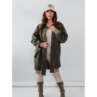 PŁASZCZ BOMBERKA BLACK ACCENT KHAKI