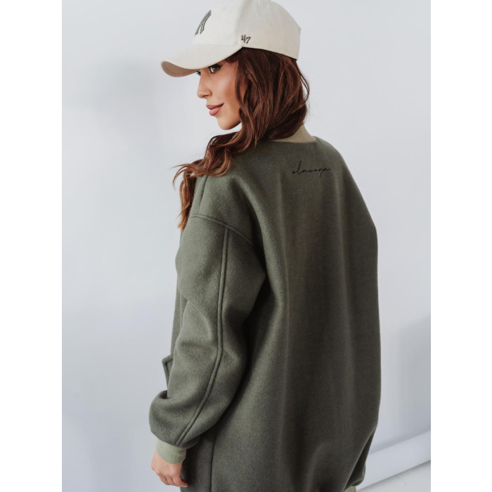PŁASZCZ BOMBERKA BLACK ACCENT KHAKI