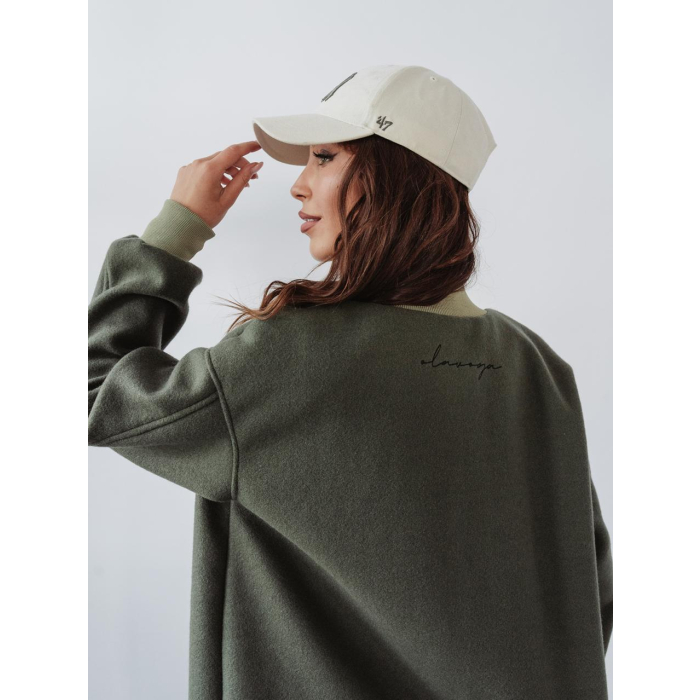 PŁASZCZ BOMBERKA BLACK ACCENT KHAKI