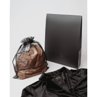 PIŻAMA DAMSKA WELUROWA VELVET DREAM BLACK