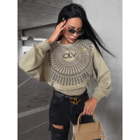 BLUZA BAWEŁNIANA TANES OFF KHAKI