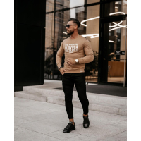 BLUZA MĘSKA BAWEŁNIANA ESSEN BEIGE