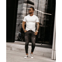 BLUZKA T-SHIRT MĘSKI BUR OFF WHITE