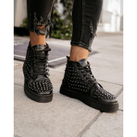 BUTY MĘSKIE EKO SKÓRA ELBA BLACK