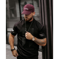 CZAPKA Z DASZKIEM UNISEX MAN MASIS BORDO