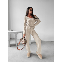KOMBINEZON SWETERKOWY OLAVOGA SHERRY BEIGE