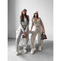 KOMBINEZON SWETERKOWY OLAVOGA SHERRY BEIGE