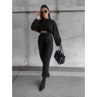 KOMPLET DRES BAWEŁNIANY LORES BLACK