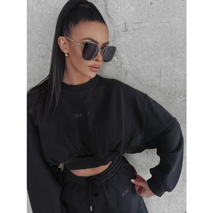 KOMPLET DRES BAWEŁNIANY LORES BLACK